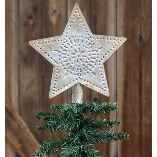 White Washed Lighted Wood Christmas Tree With Reclaimed Barn Wood