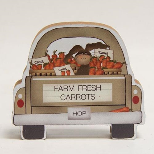 Farm Fresh Carrots Chunky Truck w/Bunny