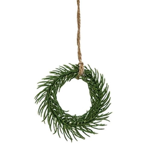 Mini Pine Wreath Hanger 3"