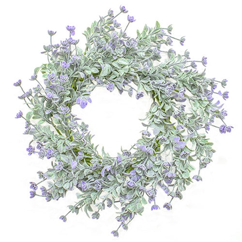 Dusk Lavender Buds Candle Ring 3.5"