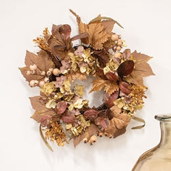 Garden Harvest Wreath 17"