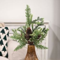 Glittering Millwood Pine Spray 16"