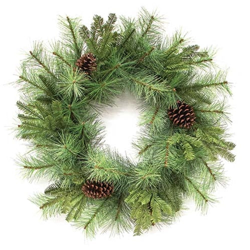 Forest Path Pine Wreath 28"