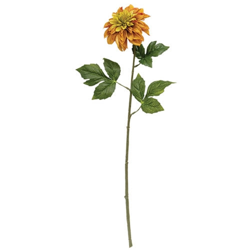 Golden Dahlia Stem 24"