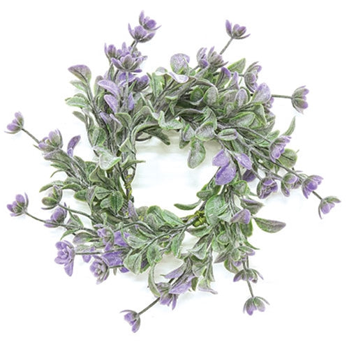 Dusk Lavender Buds Candle Ring 2.5"