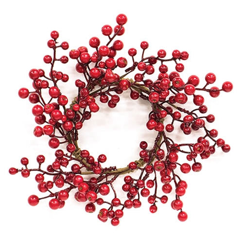 Winter Gooseberry Candle Ring 4.5"