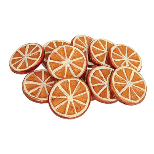 12/Pkg Faux Orange Slices