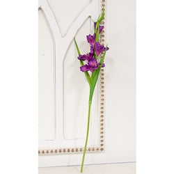 Purple Gladiolus Stem - 27"