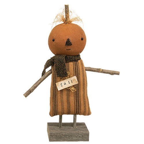 Gertrude Pumpkin Doll on Base