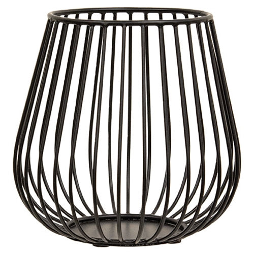 Black Wire Candle Holder Small