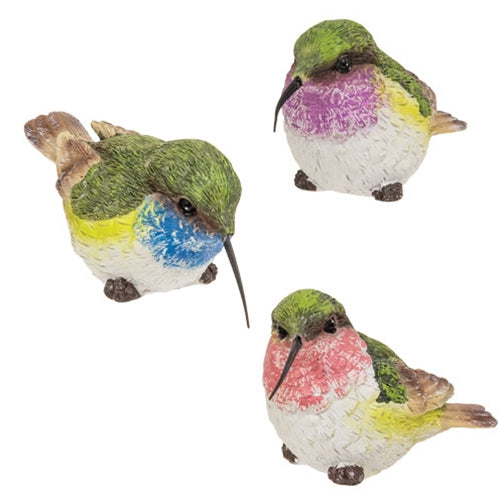 Resin Hummingbird Figure -  3 Asstd.