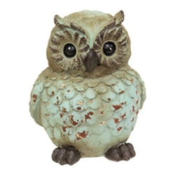 Distressed Resin Baby Owl Figure - 3 Asstd.