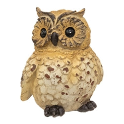 Distressed Resin Baby Owl Figure - 3 Asstd.