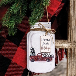 Home for the Holidays Mason Jar Hanger