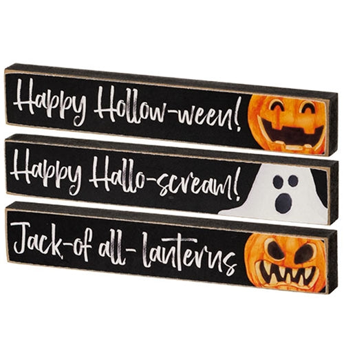 Happy Hallo-scream Mini Stick 3 Asstd.