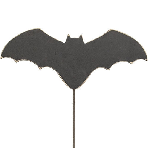 Wooden Bat Planter Stake 5.25"H