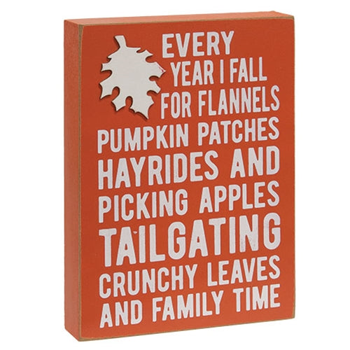 Tailgating Box Sign