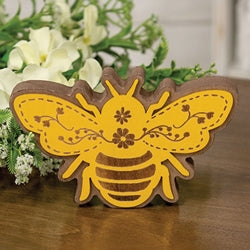 Laser Cut Layered Wooden Bee Sitter