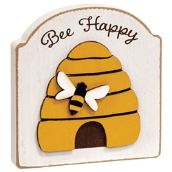 Sweet Words Layered Arched Beehive Block - 3 Asstd.