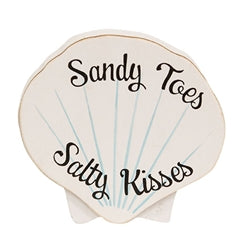 Sandy Toes Wooden Sitter - 3 Asstd.