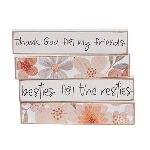 4/Set - Besties For the Resties Tiny Mini Sticks