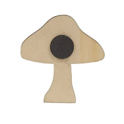 4/Set - Floral Mushroom Magnets