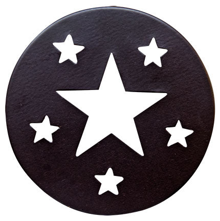 Star Candle Jar Lid