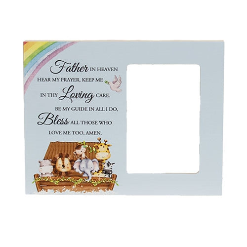 Loving Care Noah's Ark Blue Photo Frame