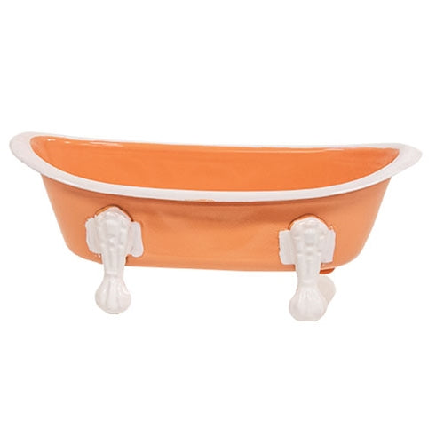 Coral Iron Bathtub Soap Dish