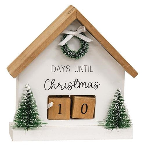 Days Until Christmas Woodland Home Countdown Calendar