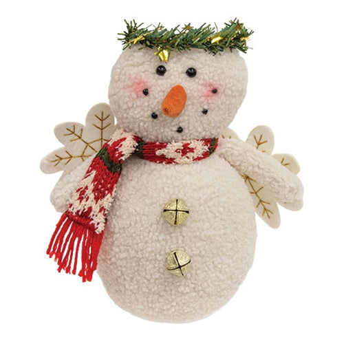 Angel Snowman w/Gold Halo Short