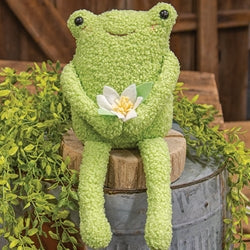 Frog with Flower