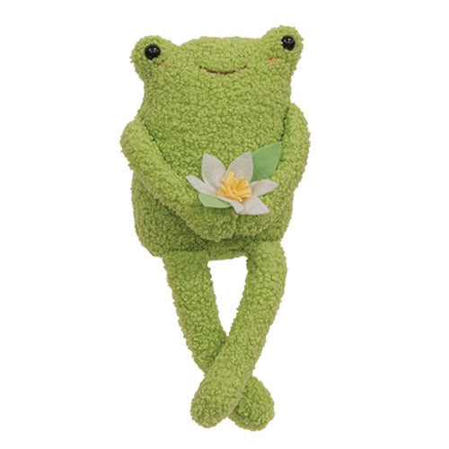 Frog with Flower