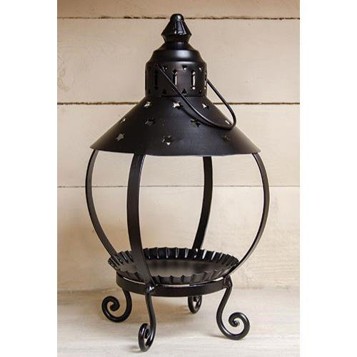 Black Star Candle Lantern