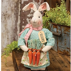 Claire Bunny Doll w/Carrots