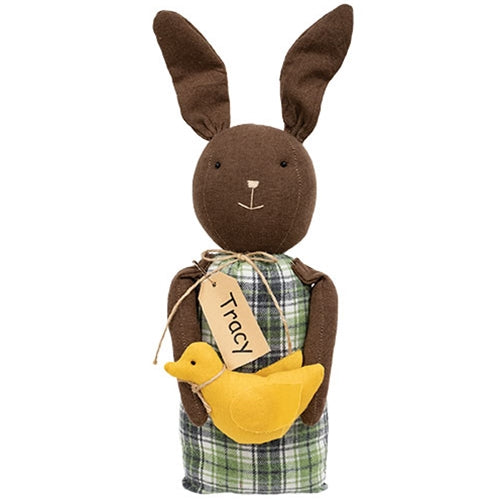 Tracy Chocolate Bunny Doll w/Chick