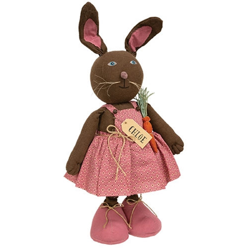 Chloe Carrot Standing Bunny Doll