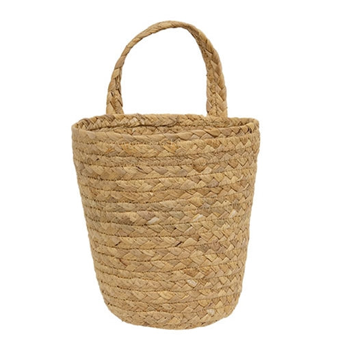 Woven Seagrass Wall Planter Basket