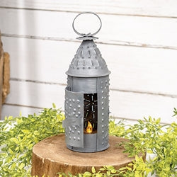 Revere Lantern in Antiqued Tin