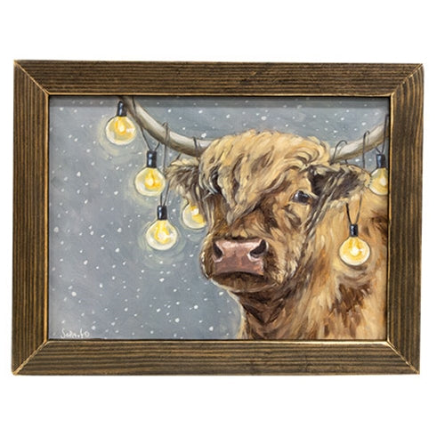 Festive Francis Framed Print