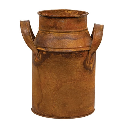 Rusty Tin Milk Can 4" x 6.5"