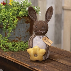 Sunny Bunny Doll w/Yellow Flower