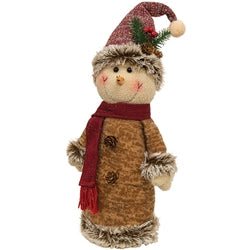 Woodsy Tree Snowman Doll 2 Asstd.