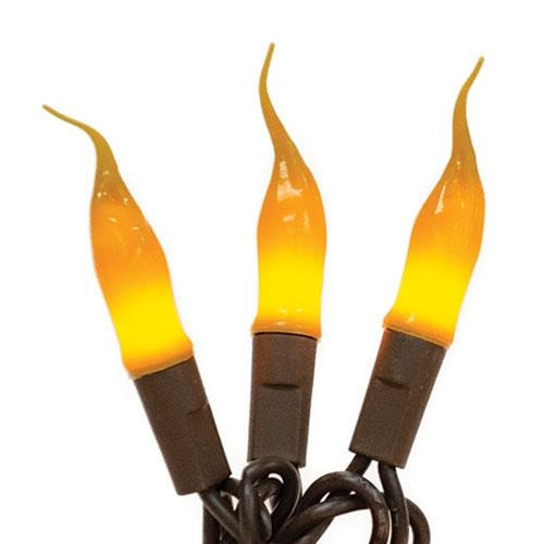 Silicone Lights Brown Cord 20ct