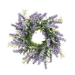 Lavender Blossoms Candle Ring - 2.5"