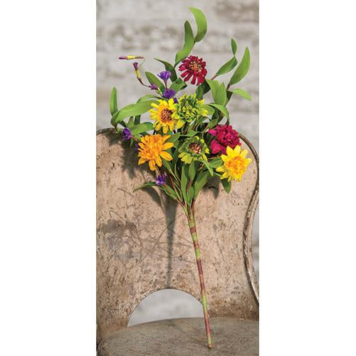 Mixed Prairie Daisy Spray 18"