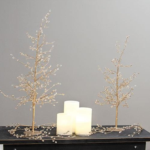 Gold Crystal Tree 24"