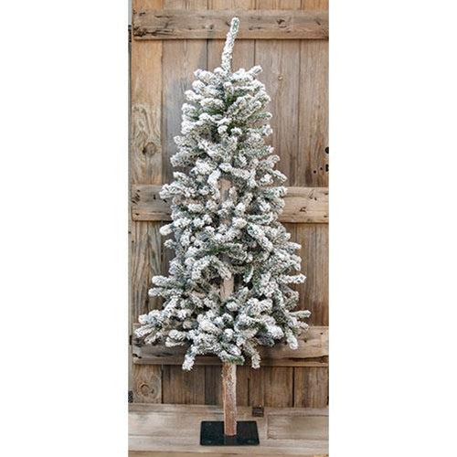 Heavy Flocked Alpine Tree 6ft