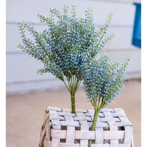 Bursting Astilbe Bush Sky Blue 14"