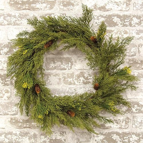 Alpine Cedar Wreath